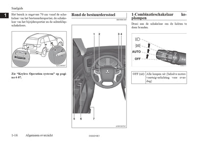 2018 Mitsubishi Outlander PHEV Owner's Manual | Dutch