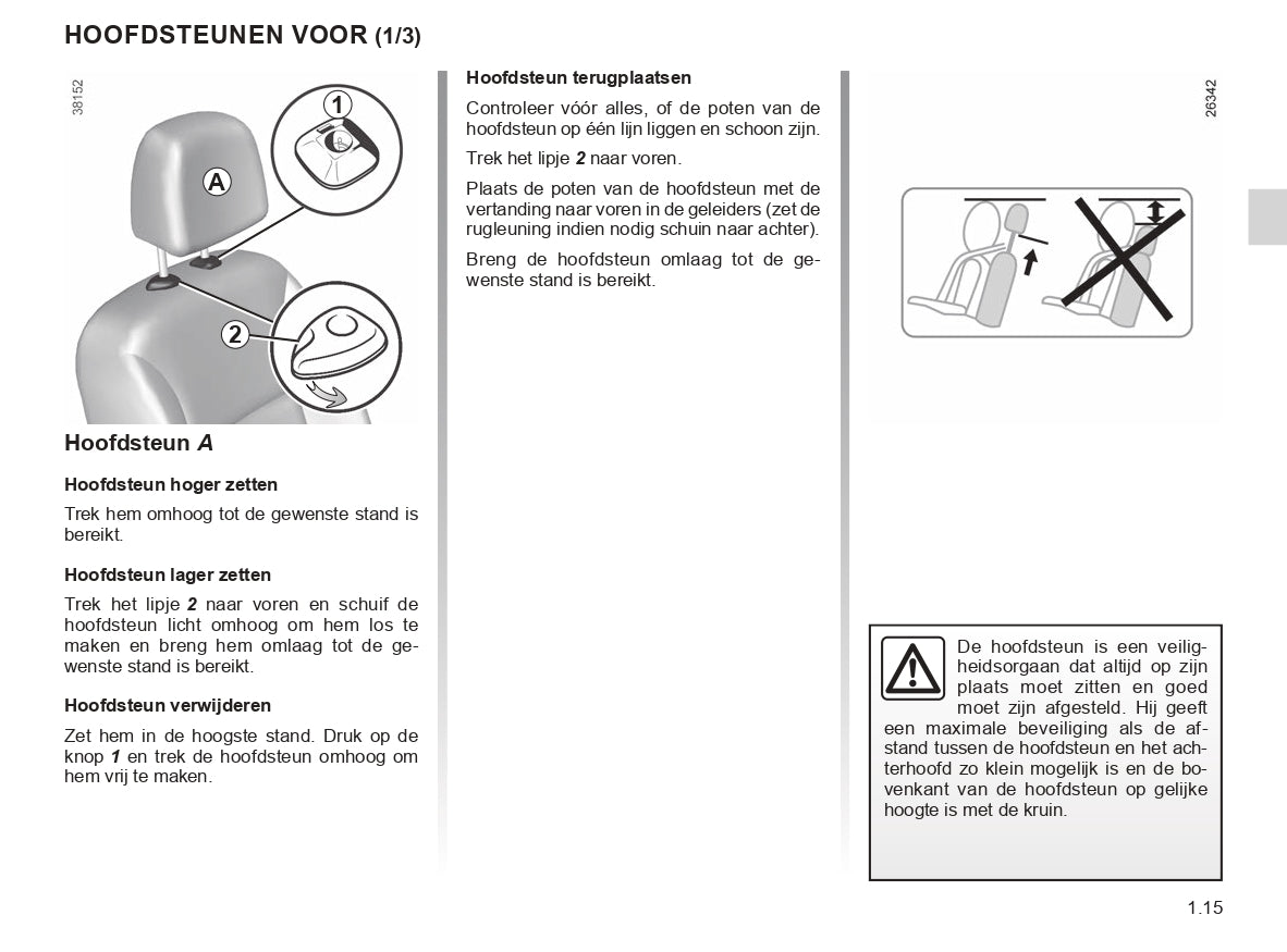 2018-2020 Renault Kangoo Owner's Manual | Dutch