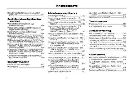 2022-2024 Ford Kuga Vignale Gebruikershandleiding | Nederlands