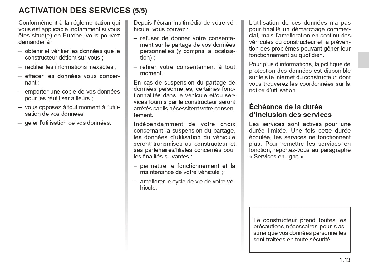 2023 Renault OpenR Link User's Manual | French