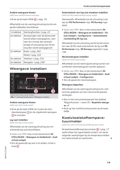 2022-2023 Audi A5 Owner's Manual | Dutch