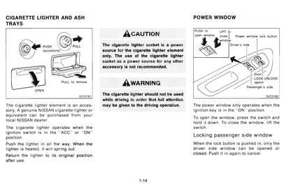 1996 Nissan 240SX Owner's Manual | English