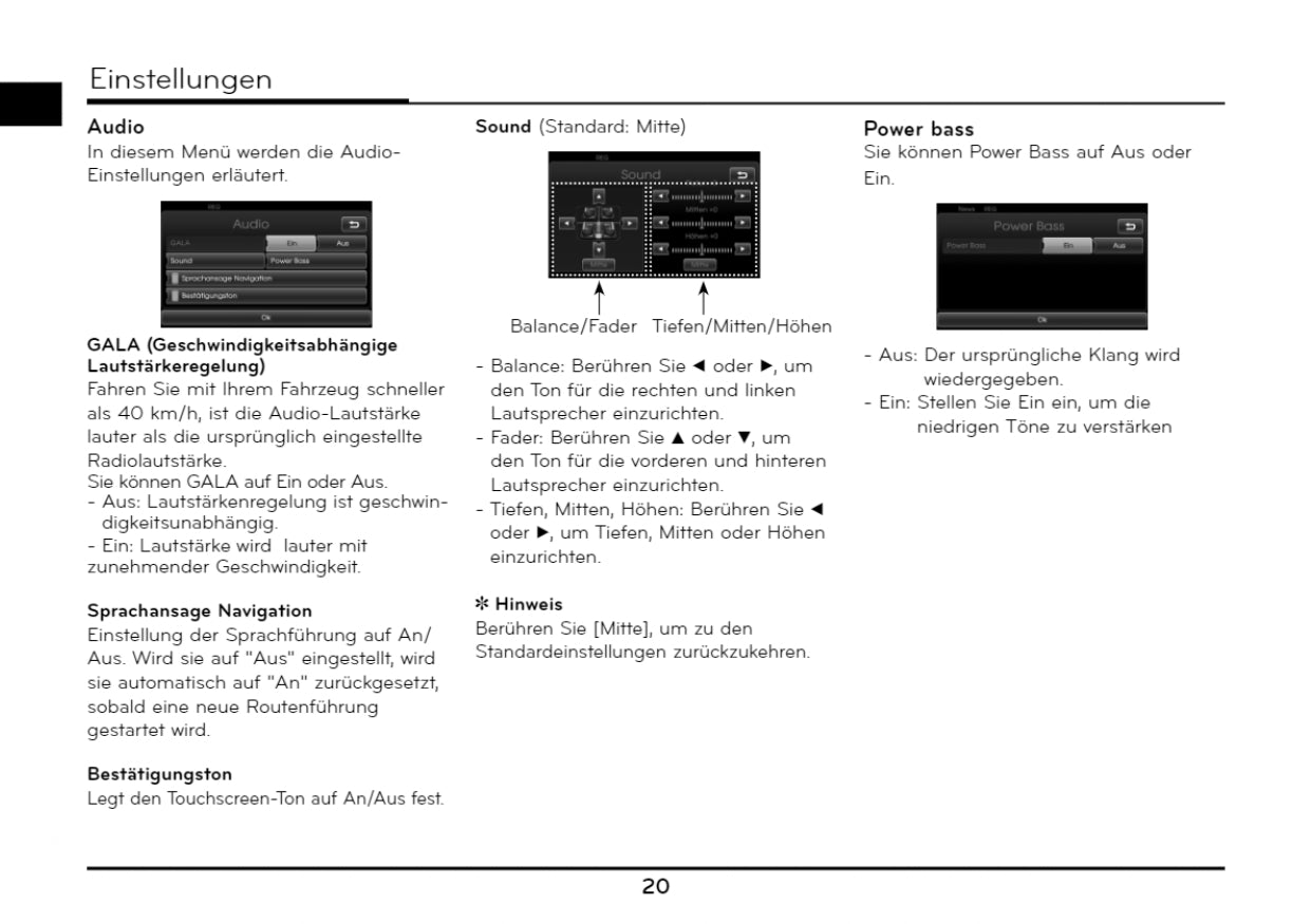 2021-2023 Kia Ceed Infotainment Manual | German