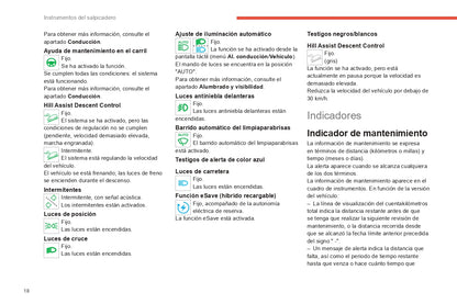 2022-2024 Citroën C5 Aircross Owner's Manual | Spanish