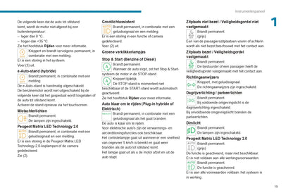 2023-2024 Peugeot 308/308SW Owner's Manual | Dutch