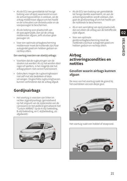 2022-2023 BYD Atto 3 Bedienungsanleitung | Niederländisch