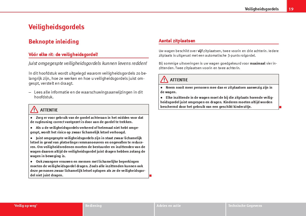 2013 Seat Ibiza ST Bedienungsanleitung | Niederländisch