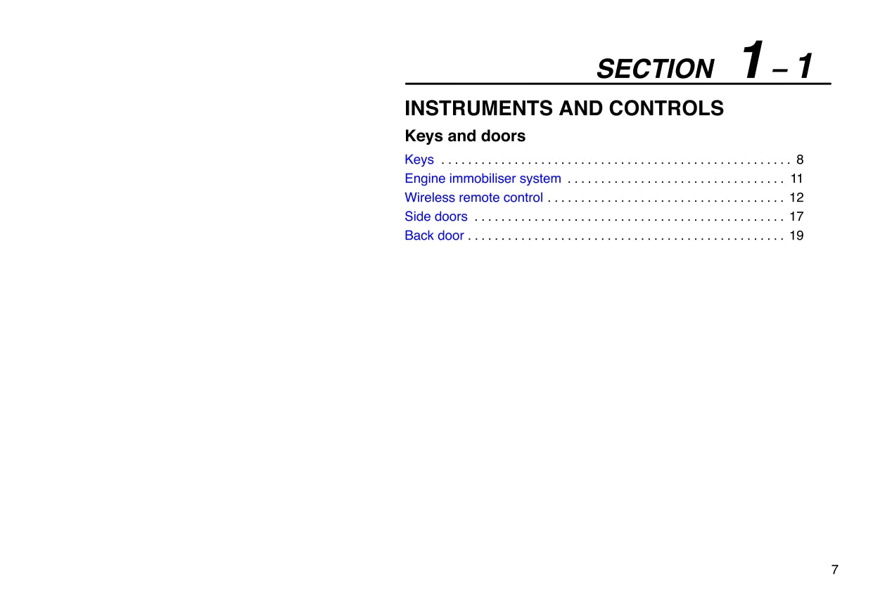 2001 Lexus LX 470 Owner's Manual | English