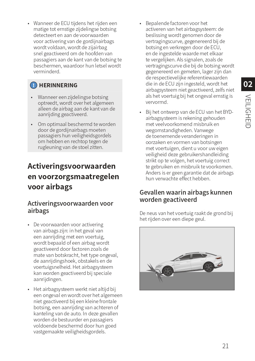 2023-2024 BYD Han EV Gebruikershandleiding | Nederlands