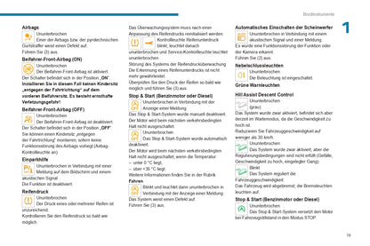 2020-2023 Peugeot 2008/e-2008 Owner's Manual | German