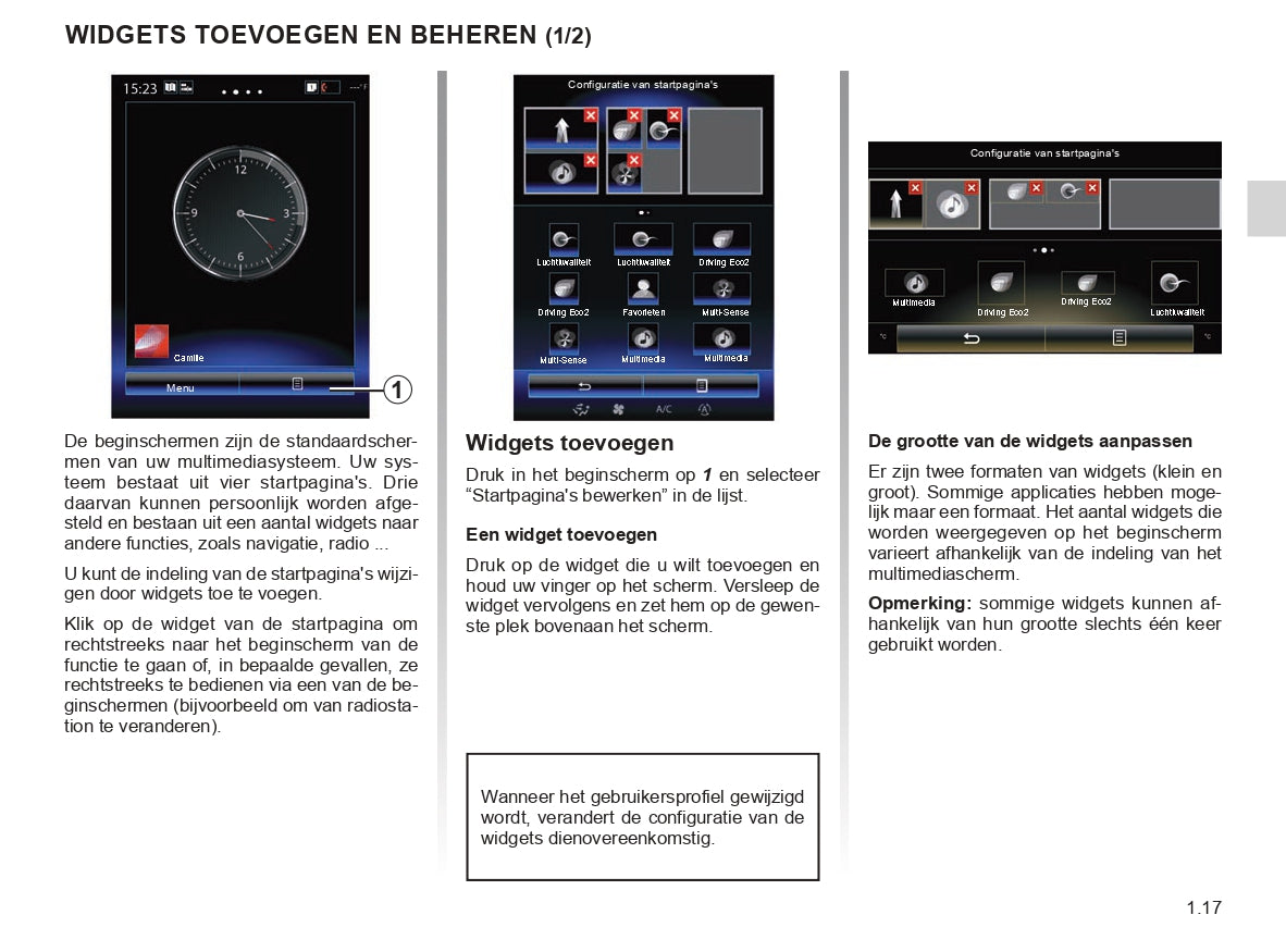 Renault R-Link 2 Infotainment Manual | Dutch