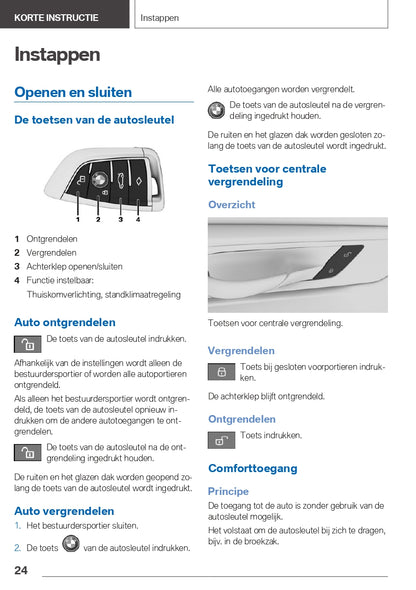 2021-2023 BMW iX3 Owner's Manual | Dutch