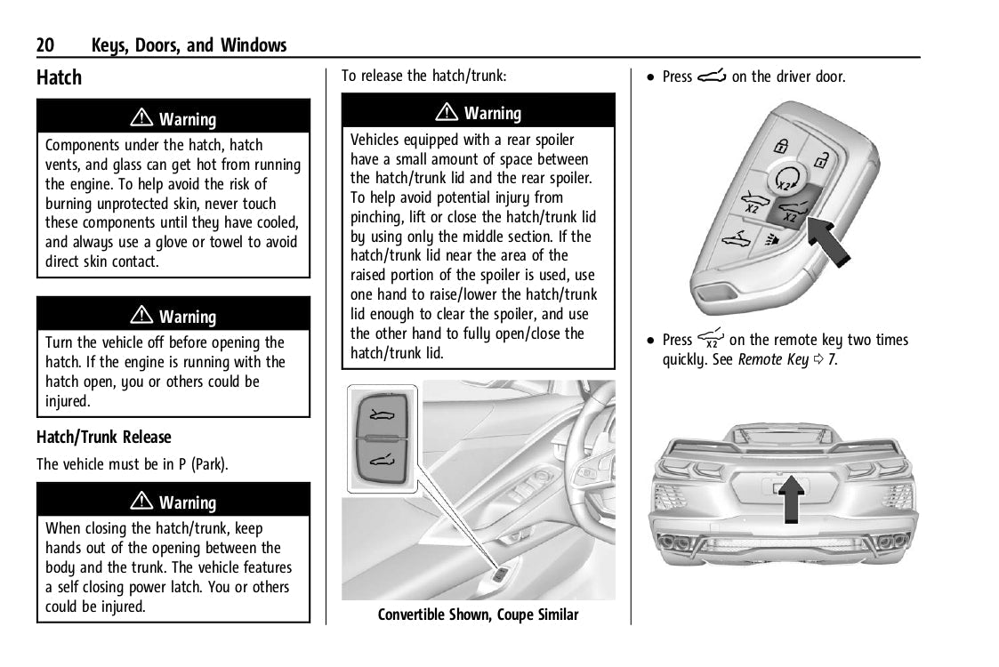 2024 Chevrolet Corvette Owner's Manual | English