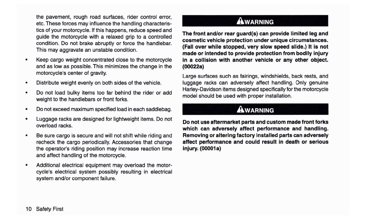 2009 Harley-Davidson FXSTSSE3 Owner's Manual | English