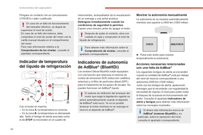 2022-2024 Citroën C5 Aircross Owner's Manual | Spanish