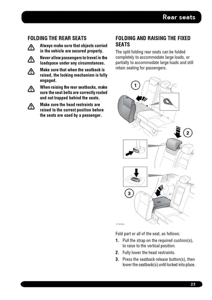 2014-2015 Land Rover Discovery Sport Owner's Manual | English