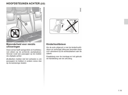 2018-2020 Renault Kangoo Owner's Manual | Dutch