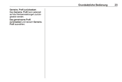 2020-2023 Opel Mokka / Mokka-e Infotainment Manual | German