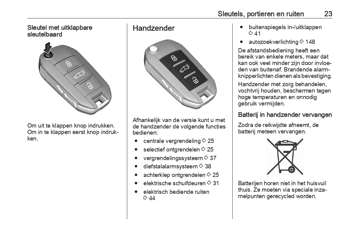 2022 Opel Vivaro Owner's Manual | Dutch