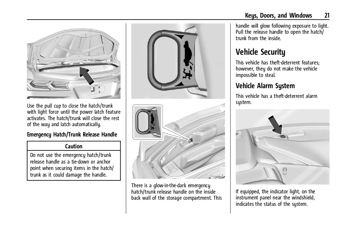 2023 Chevrolet Corvette Owner's Manual | English