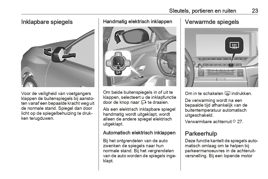 2023-2024 Opel Astra Manuel du propriétaire | Néerlandais