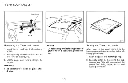 1995 Nissan 300ZX Owner's Manual | English