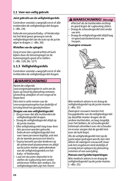 2024 Toyota Corolla Cross Owner's Manual | Dutch