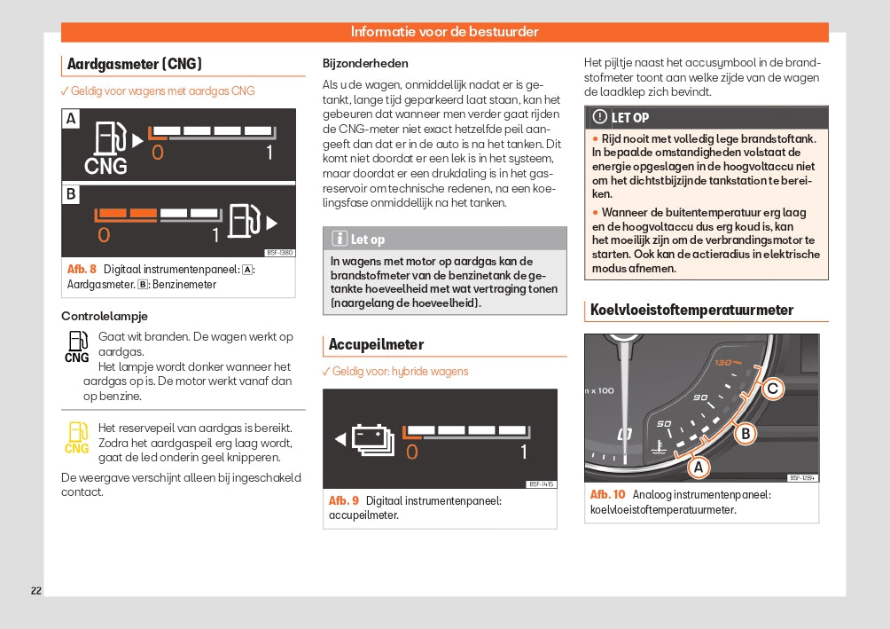 2023 Seat Leon/Leon Sportstourer Owner's Manual | Dutch