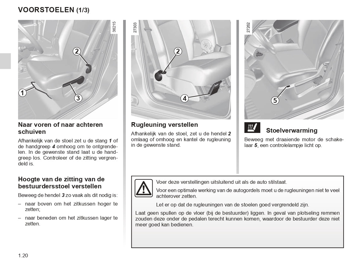 2018-2020 Renault Kangoo Gebruikershandleiding | Nederlands