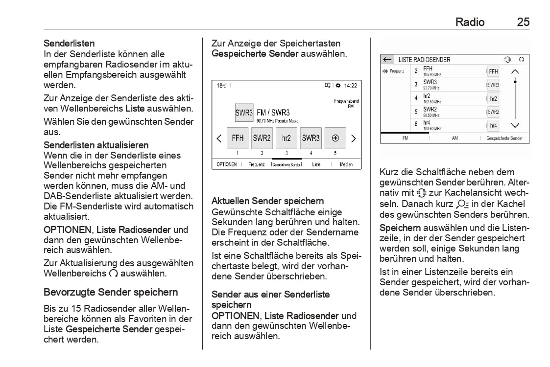 2020-2023 Opel Mokka / Mokka-e Infotainment Manual | German