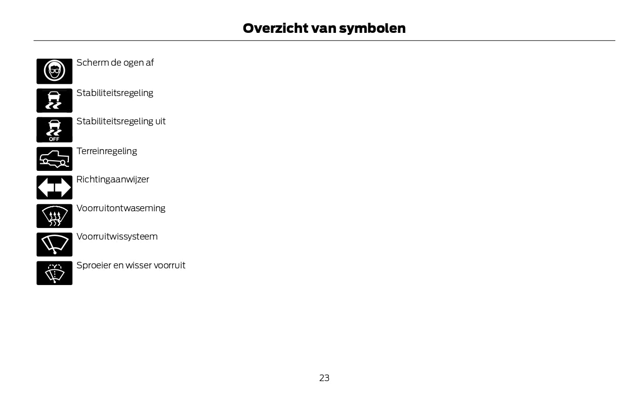 2022-2024 Ford Kuga Vignale Gebruikershandleiding | Nederlands