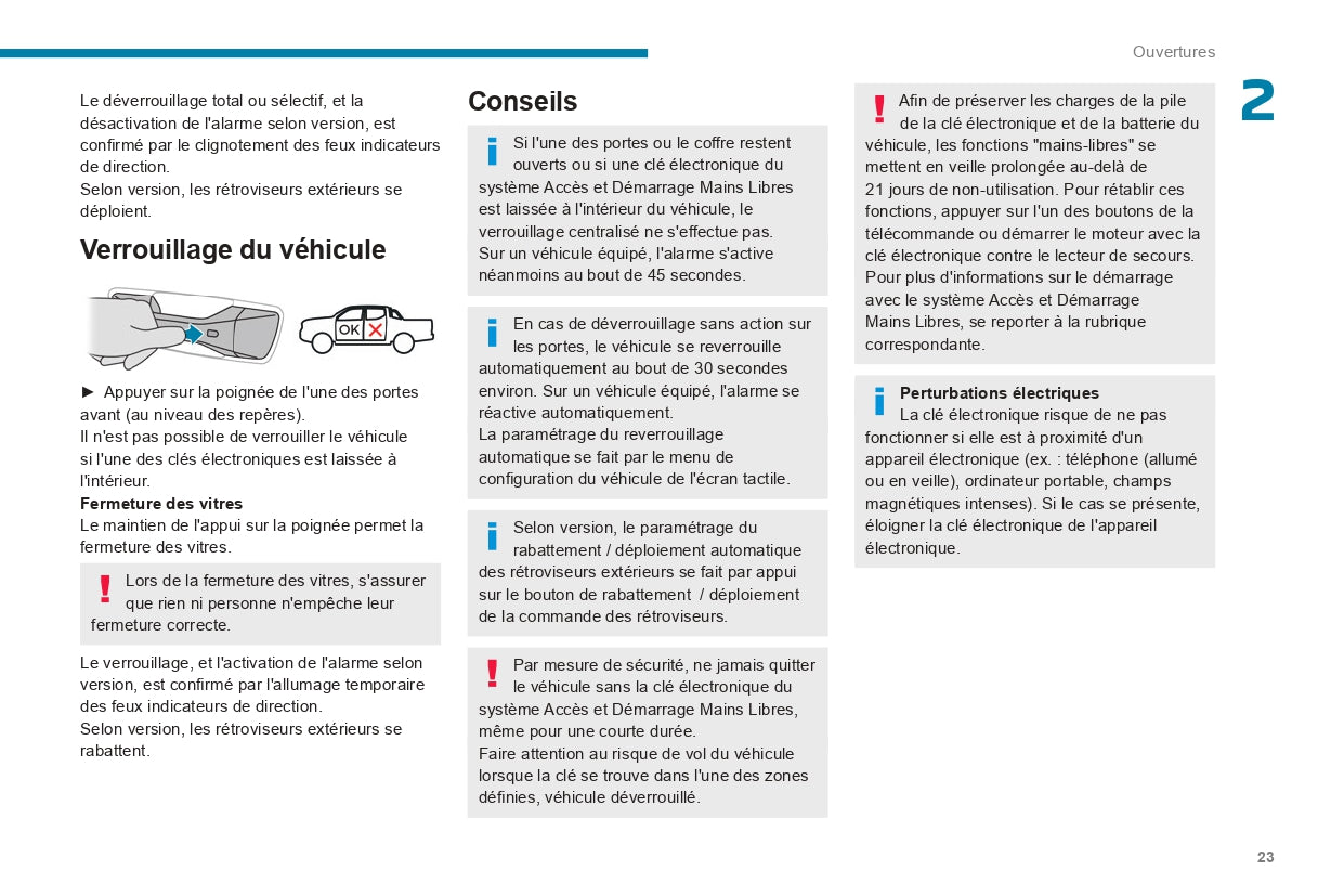 2022-2024 Peugeot Landtrek Manuel du propriétaire | Français