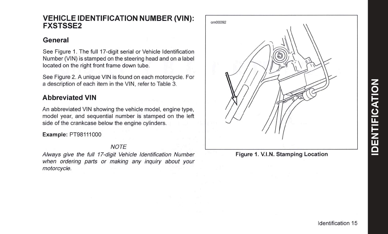 2008 Harley-Davidson FXSTSSE2  Owner's Manual | English