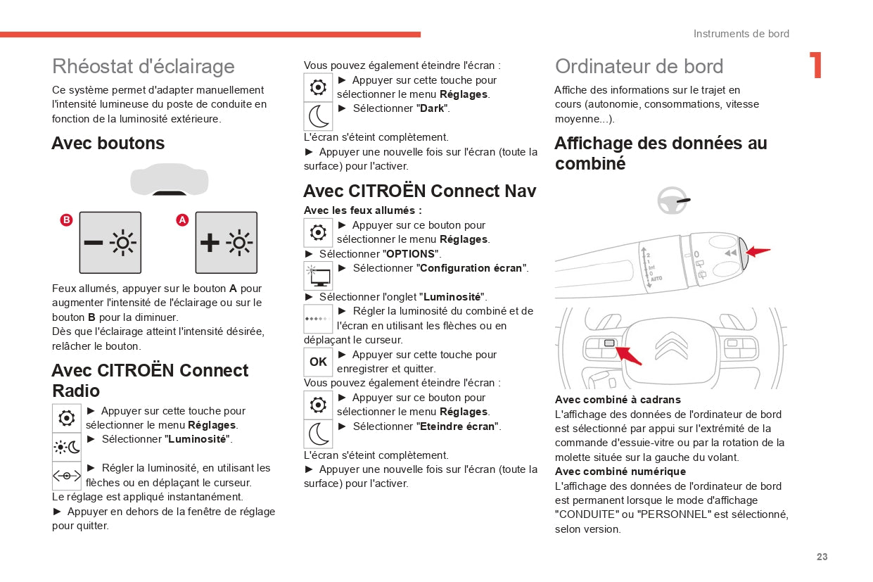 2022-2024 Citroën C5 Aircross Owner's Manual | French