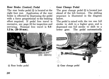 1972-1973 Honda CB350F Owner's Manual | English