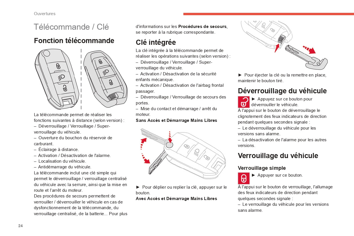 2022-2024 Citroën C3 Gebruikershandleiding | Frans