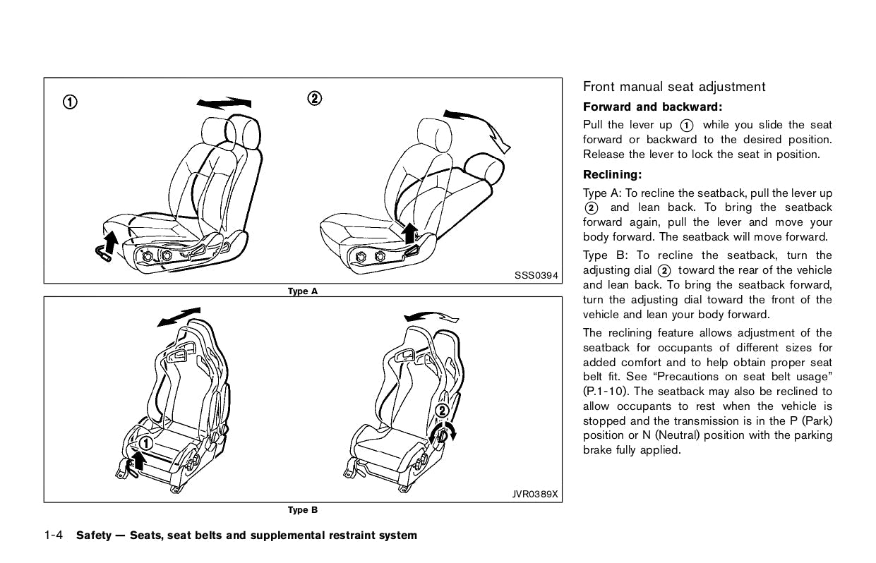 2015 Nissan 370Z Owner's Manual | English