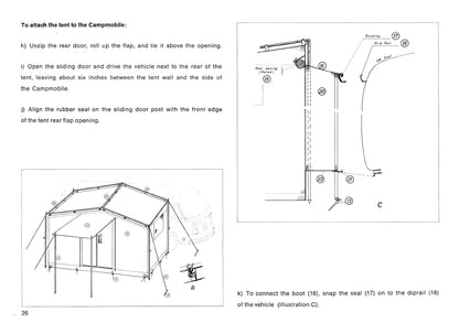 1975 Volkswagen Campmobile Owner's Manual | English