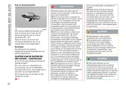 2024 Jeep Avenger Gebruikershandleiding | Nederlands