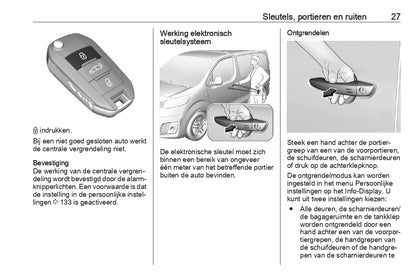 2022 Opel Vivaro Owner's Manual | Dutch