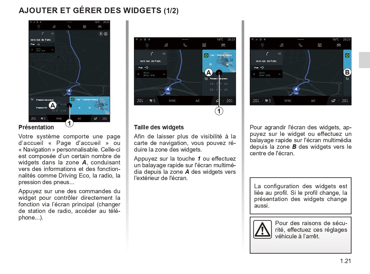 2023 Renault OpenR Link User's Manual | French