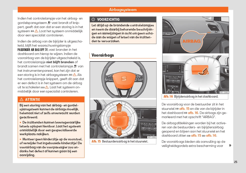 2020 Seat Ateca Owner's Manual | Dutch