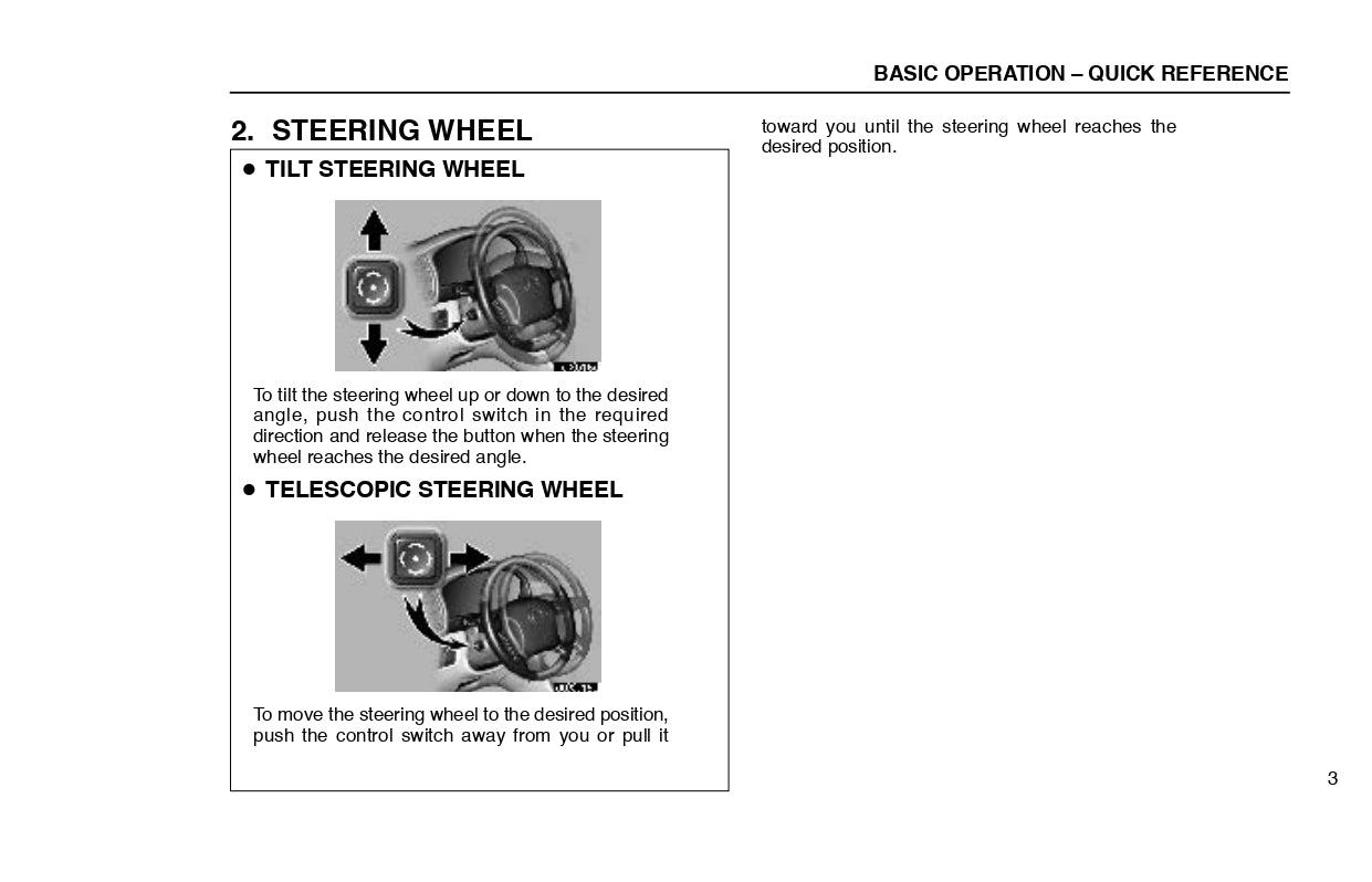 2000 Lexus LX 470 Owner's Manual | English