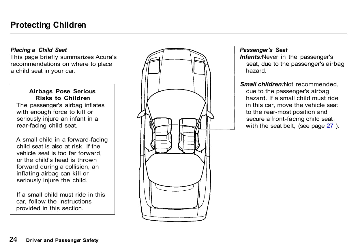 2001 Acura NSX Owner's Manual | English