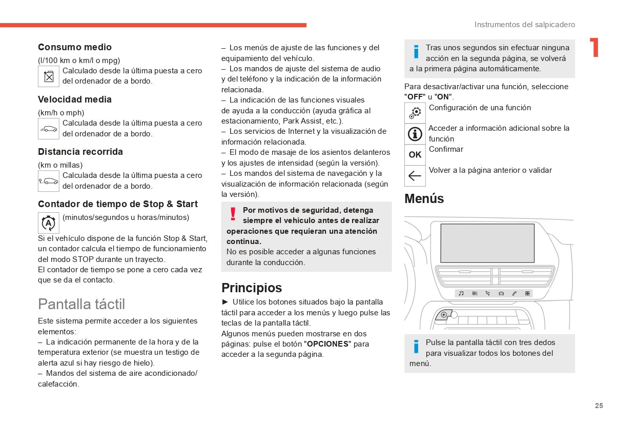 2022-2024 Citroën C5 Aircross Owner's Manual | Spanish