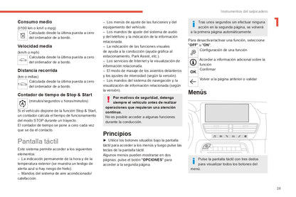 2022-2024 Citroën C5 Aircross Owner's Manual | Spanish