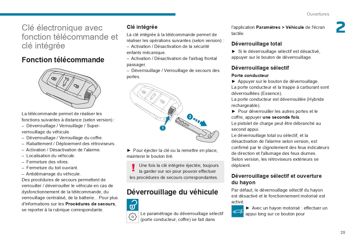 2023-2024 Peugeot 408 Manuel du propriétaire | Français