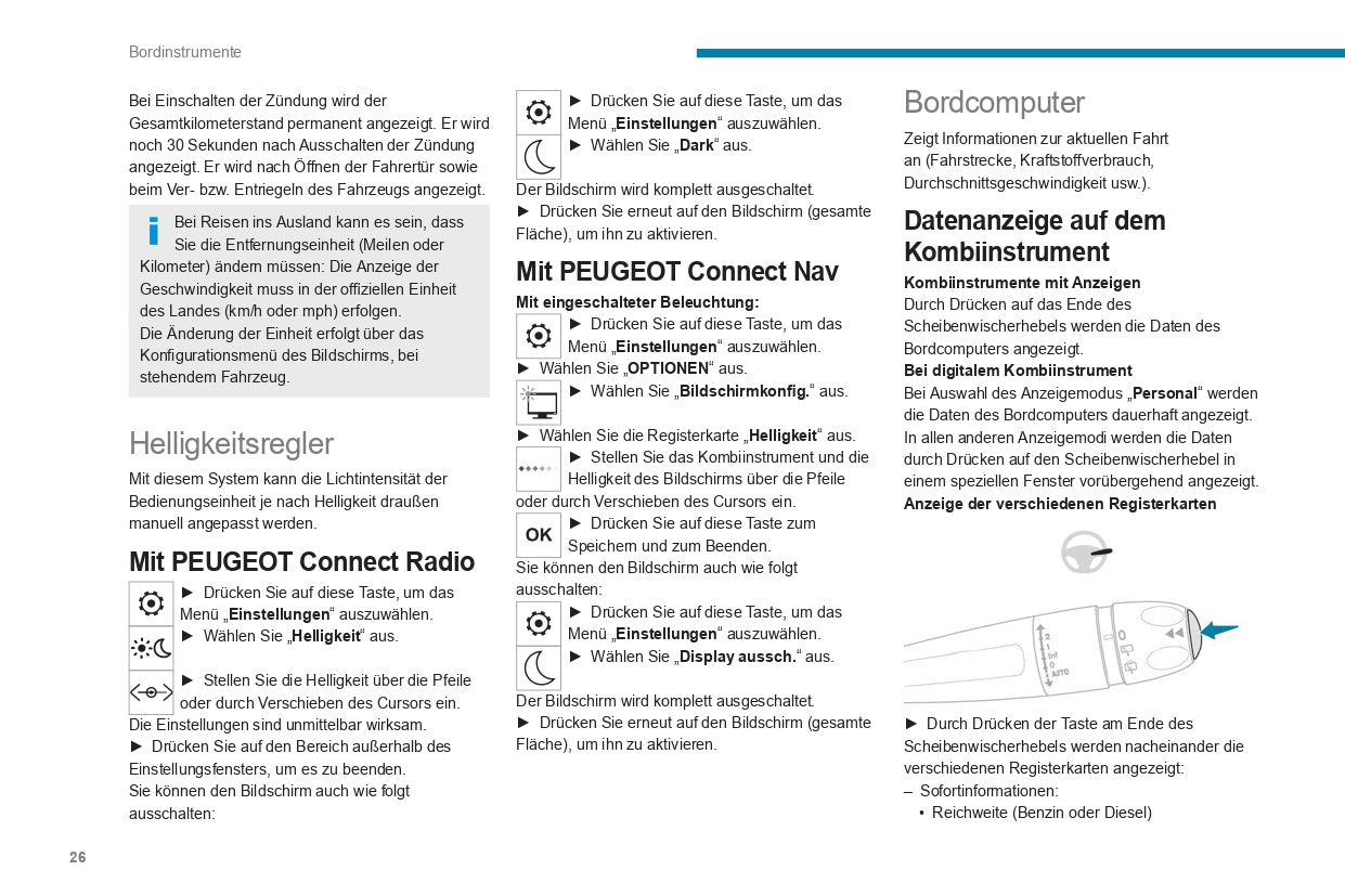 2020-2023 Peugeot 2008/e-2008 Owner's Manual | German