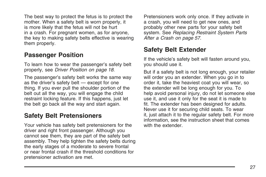 2007 Saturn Sky Owner's Manual | English