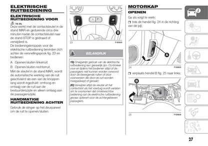 2016 Fiat Panda Owner's Manual | Dutch